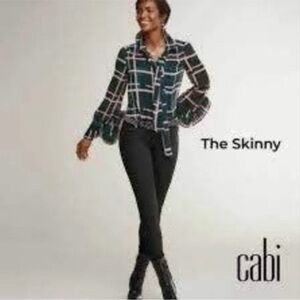 Cabi The Skinny Jean 3941 Black Sz 0